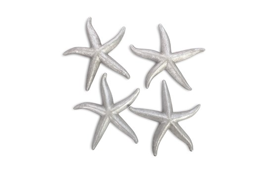 Large Starfish with Silver Leaf Large Starfish with Silver Leaf