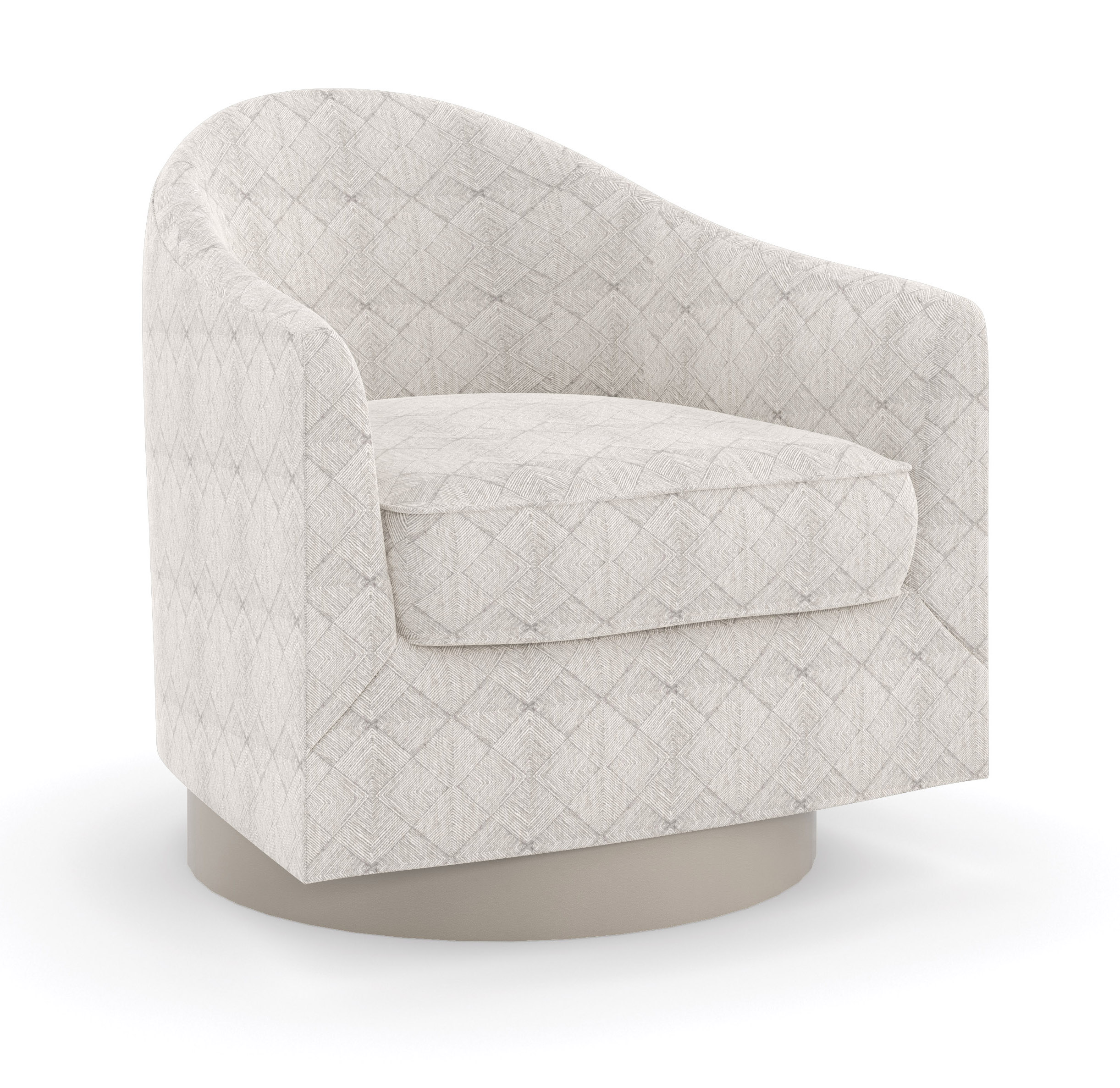 caracole swivel chair