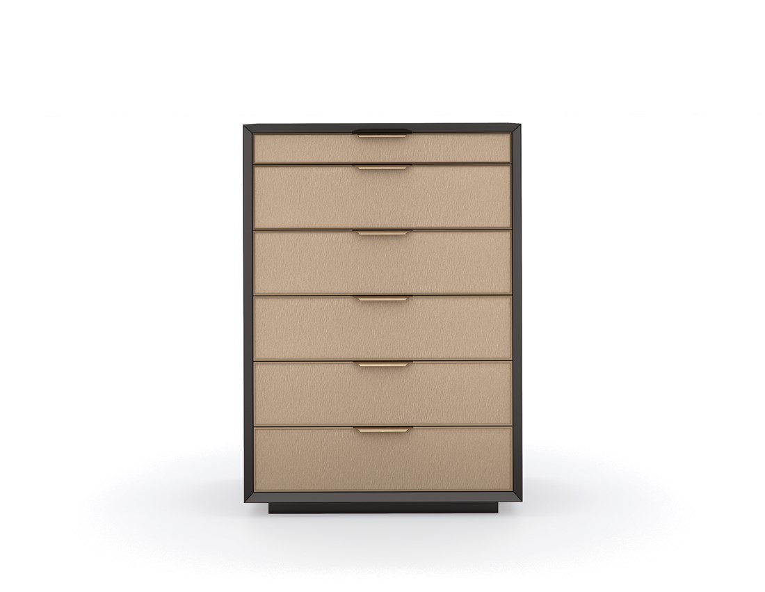 Caracole Wrap It Up 312117864 Wrap it Up Two Tone Chest, Baer's  Furniture