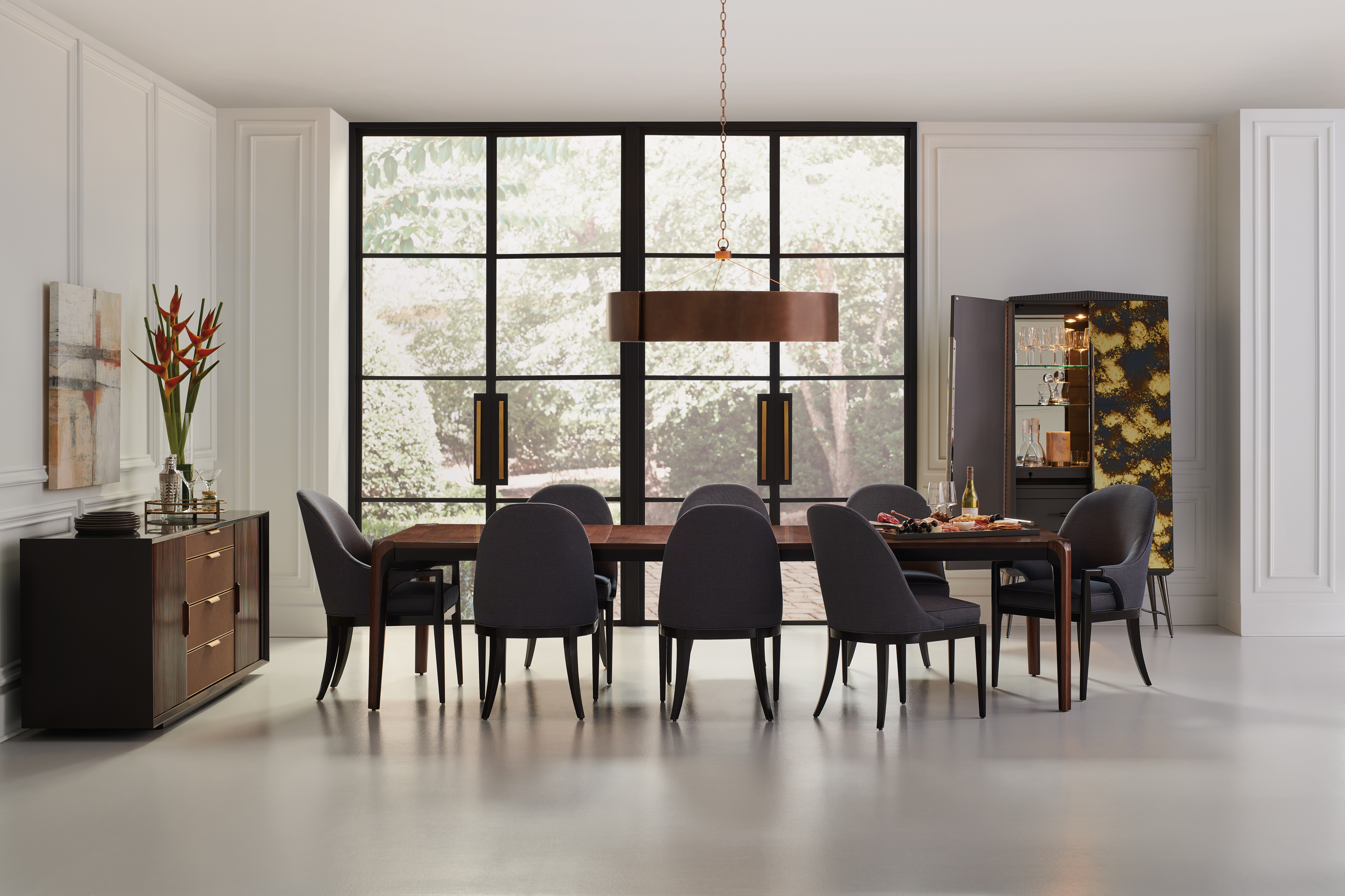 caracole dining table