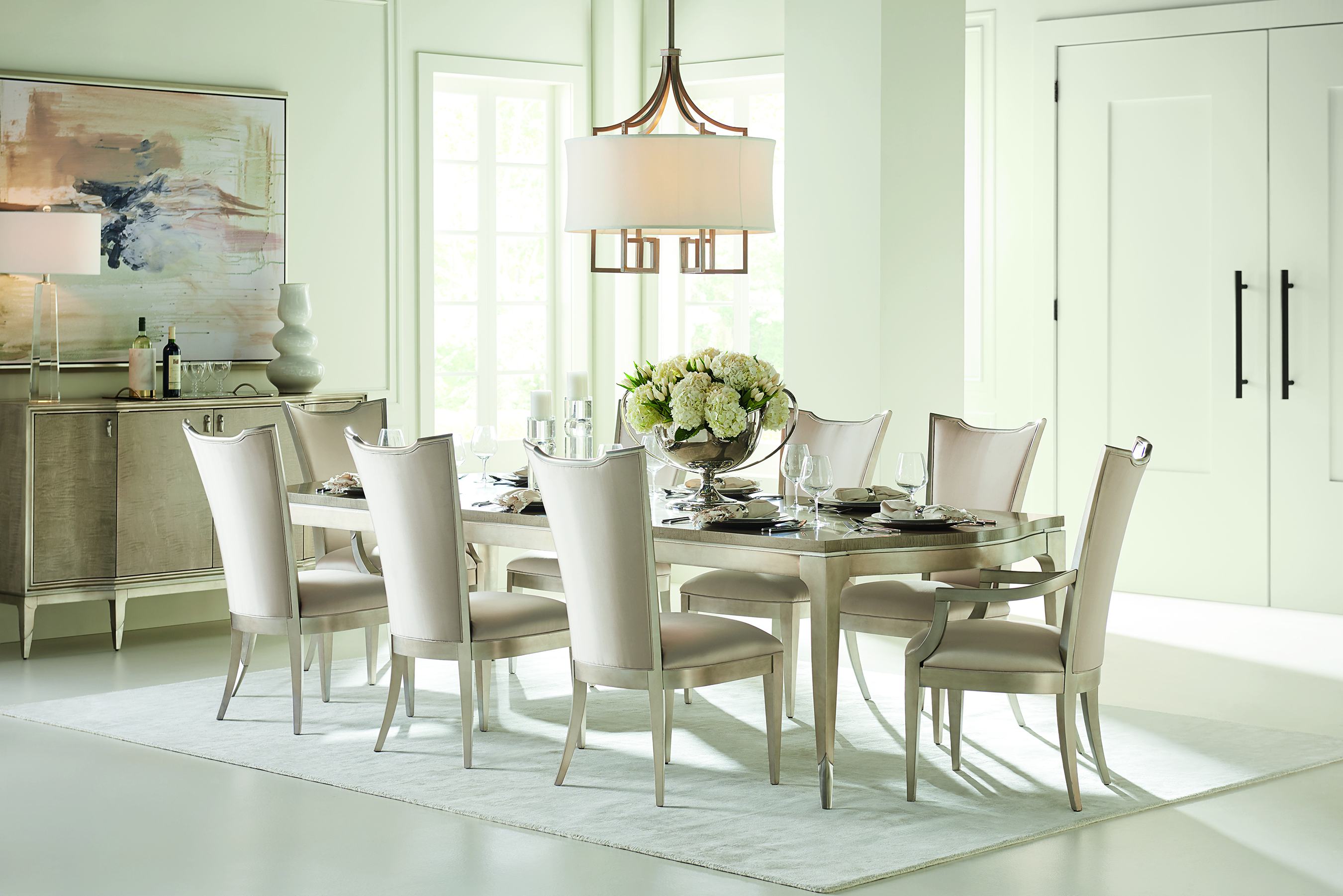 caracole dining table set