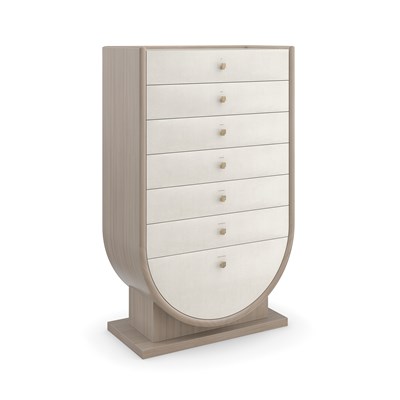 Caracole Wrap It Up 312117864 Wrap it Up Two Tone Chest, Baer's  Furniture