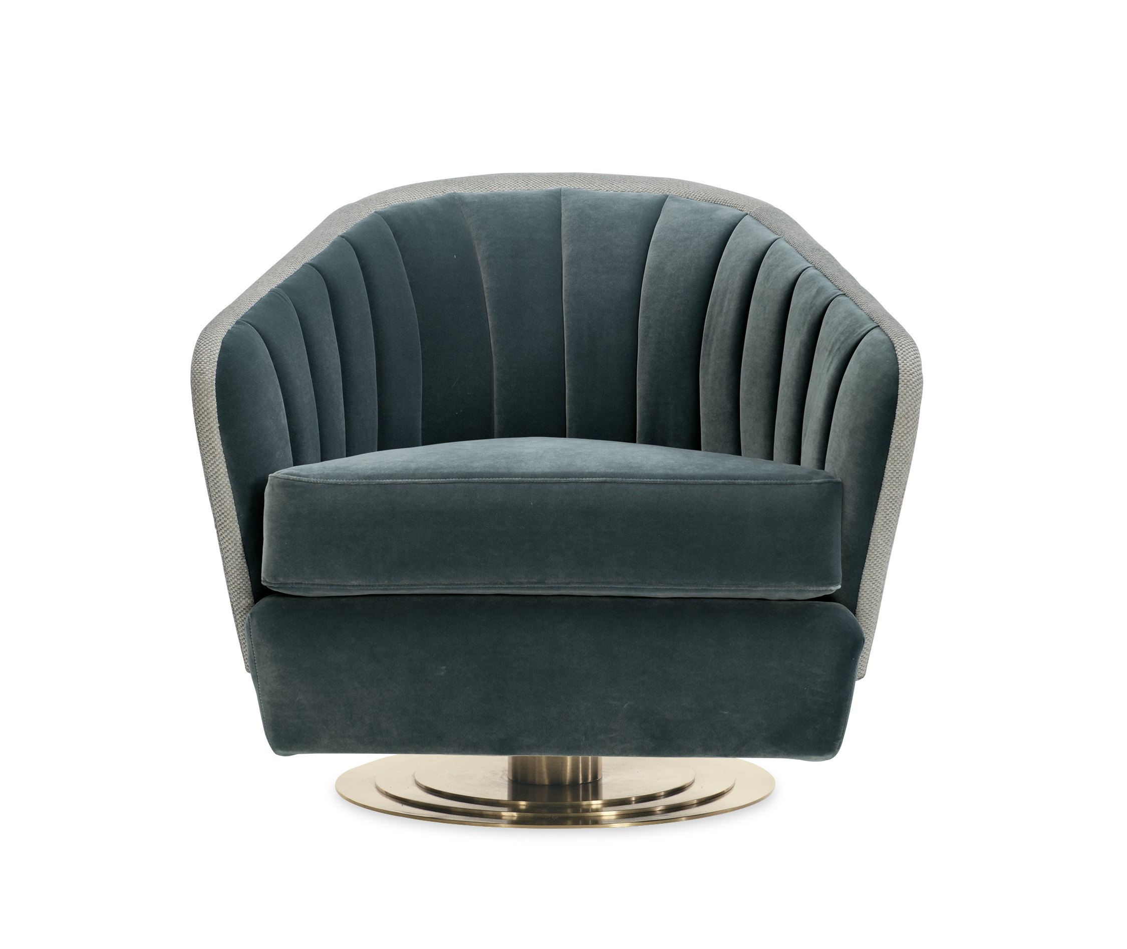 caracole swivel chair