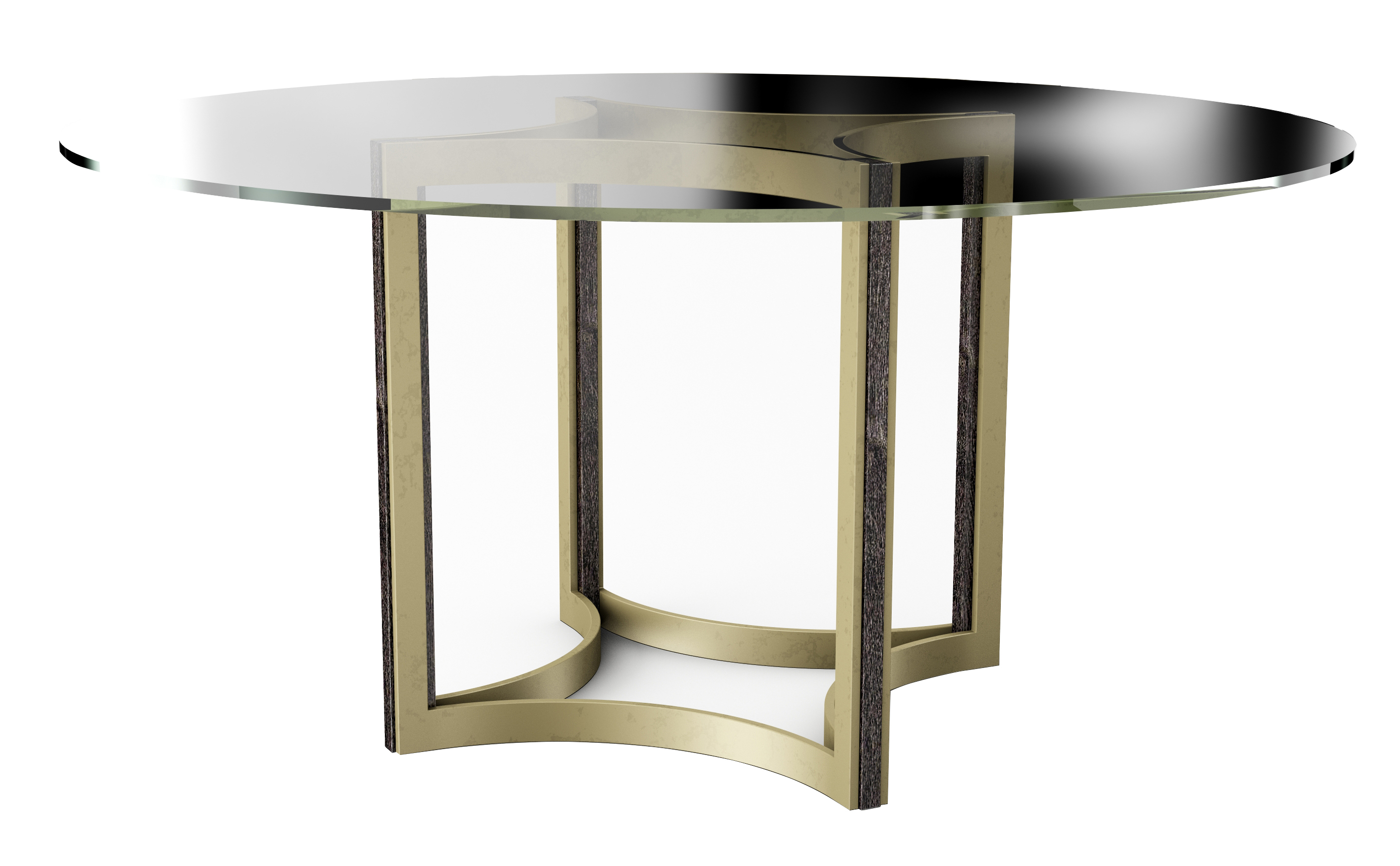 60 round glass top pedestal dining table