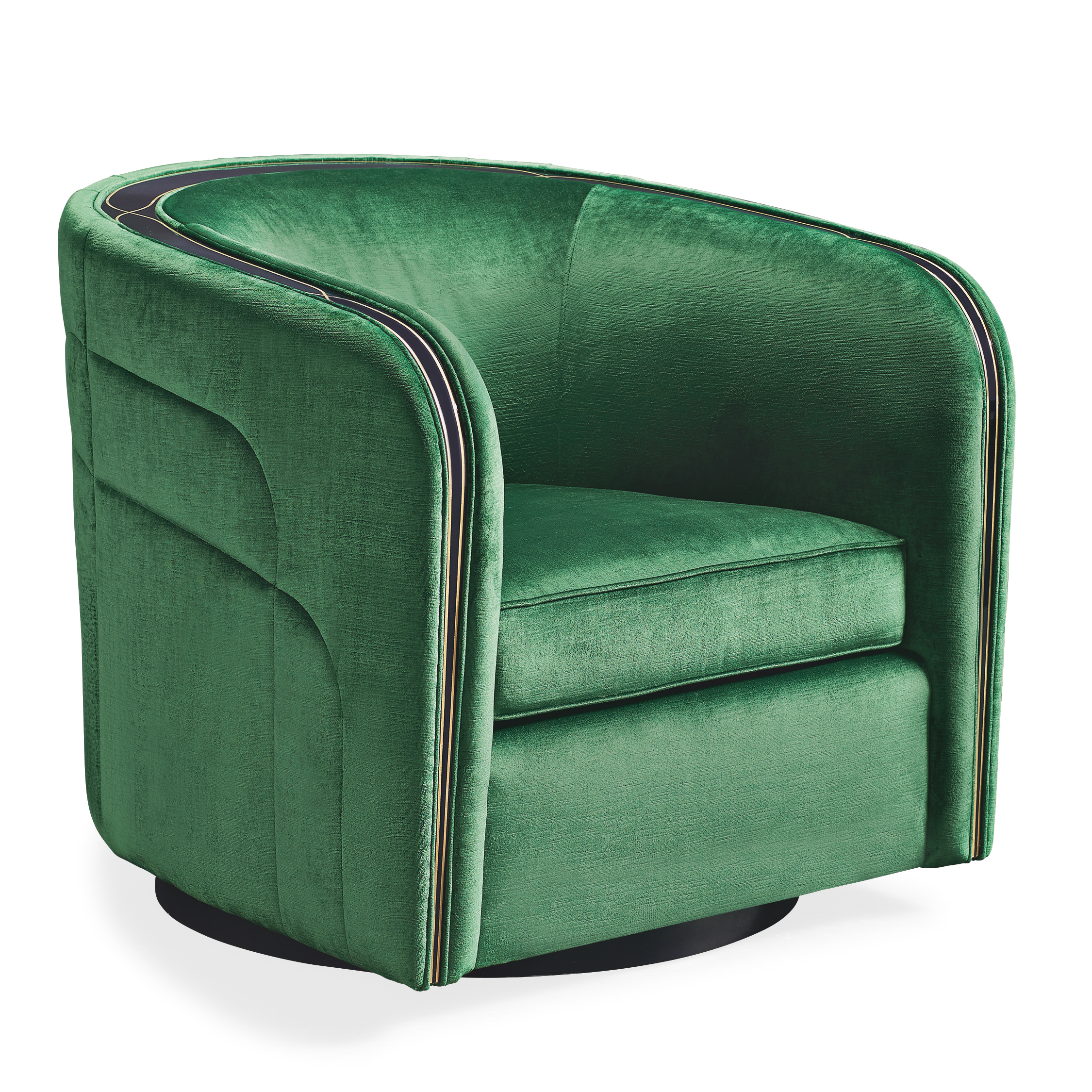 caracole swivel chair