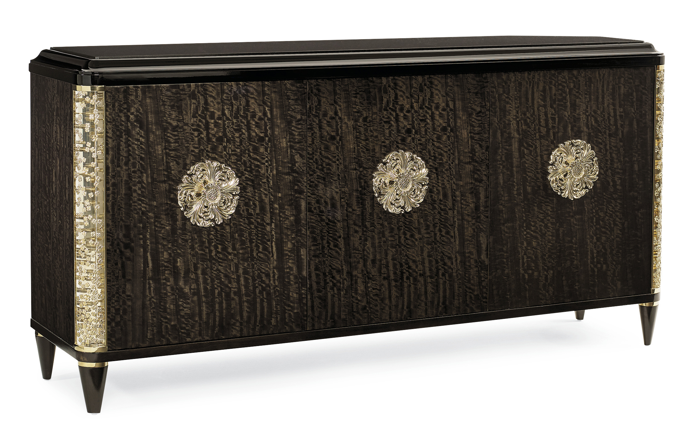 Gold credenza deals