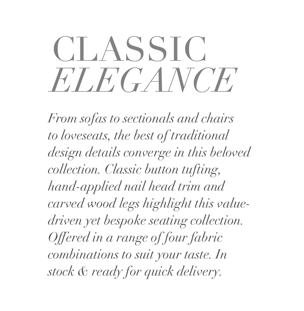 Classic elegance Furniture Package by Chulo