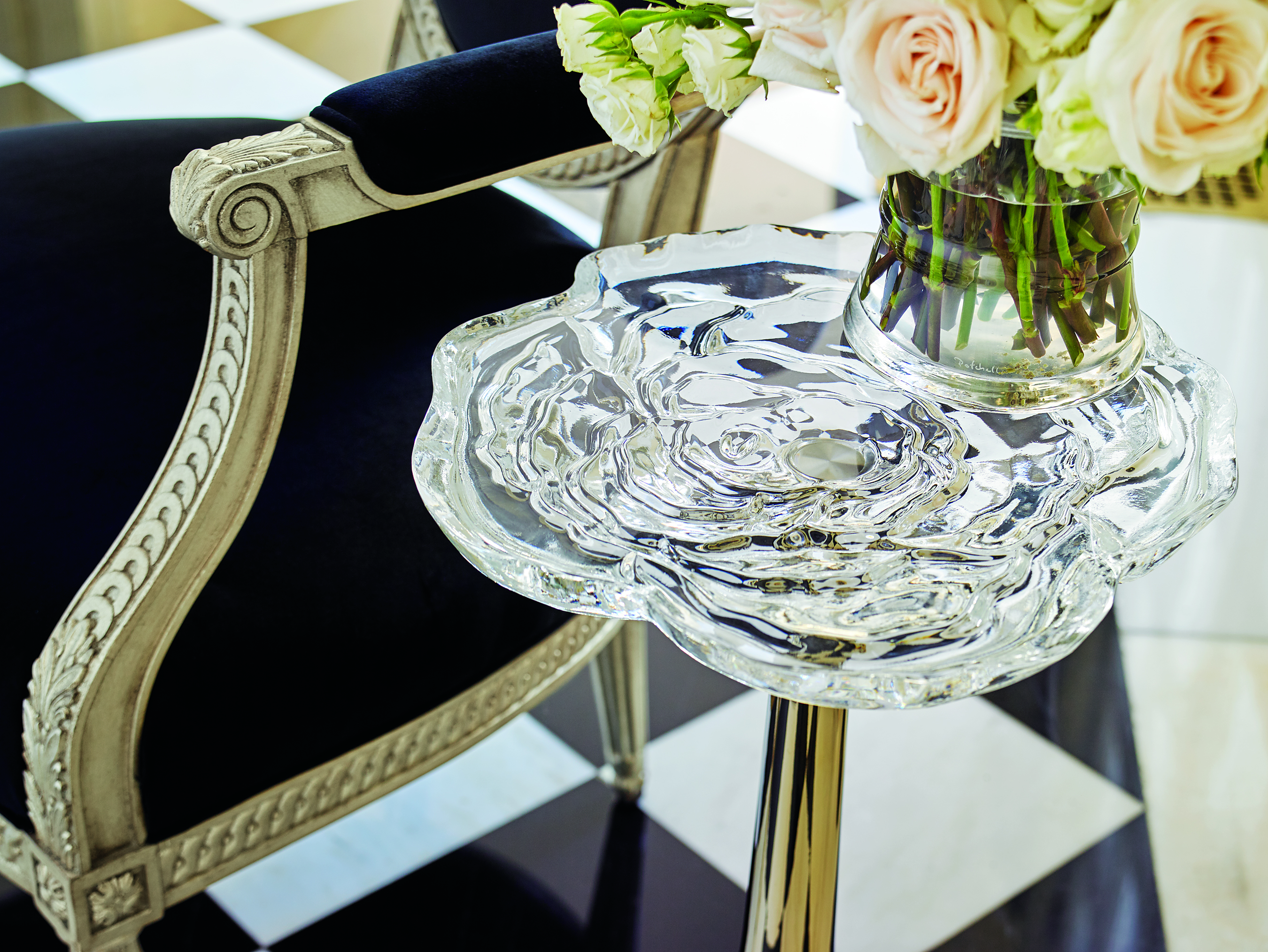 The InBloom Accent Table | Caracole
