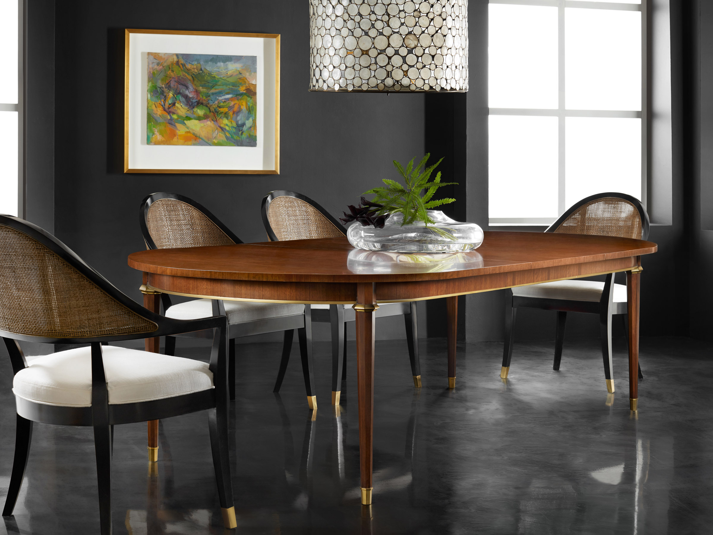 Drake oval on sale dining table