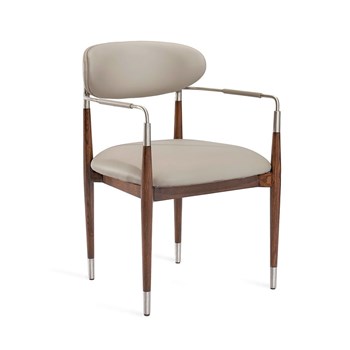 Cidra Chair - Satin Nickel