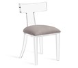 Tristan Acrylic Klismos Side Chair