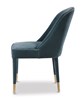 Brie Blue Armless Chair