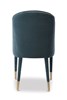 Brie Blue Armless Chair