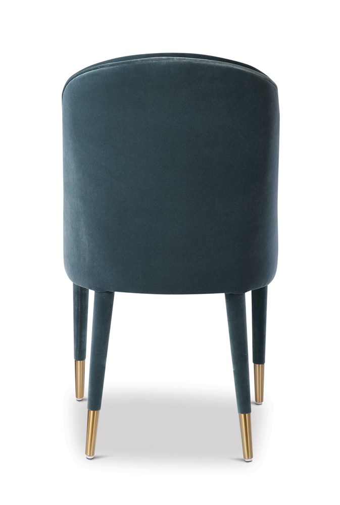 Brie Blue Armless Chair