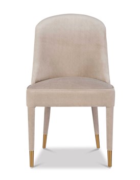 Brie Champagne Armless Chair Brie Champagne Armless Chair