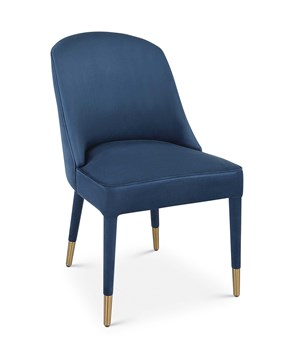 Brie Sapphire Armless Chair Brie Sapphire Armless Chair