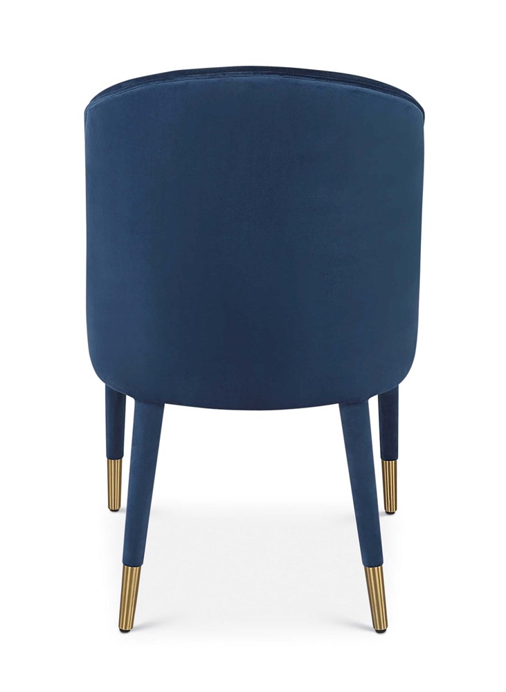 Brie Sapphire Armless Chair