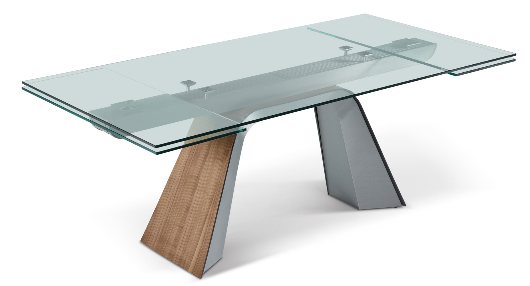 Harlan Glass Extension Table