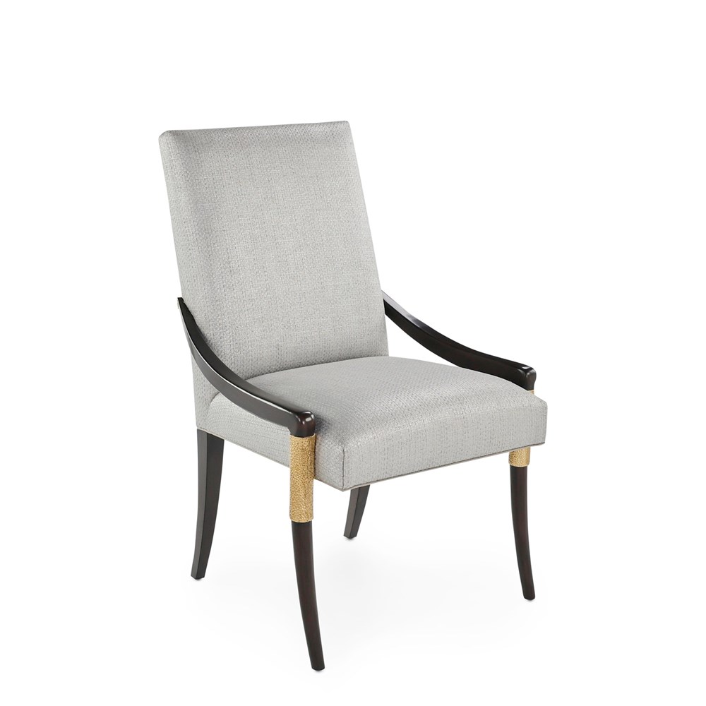 Savona Arm Chair - Precious Metal Pewter