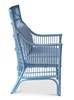 Winston II Rattan Arm Chair - Blue