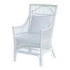 Winston II Rattan Arm Chair - White