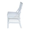 Winston II Rattan Side Chair - White