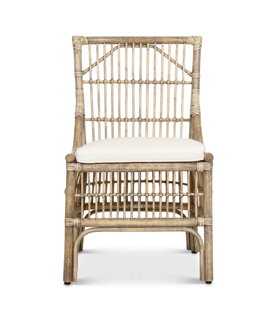 Winston II Rattan Side Chair - Antique Natural