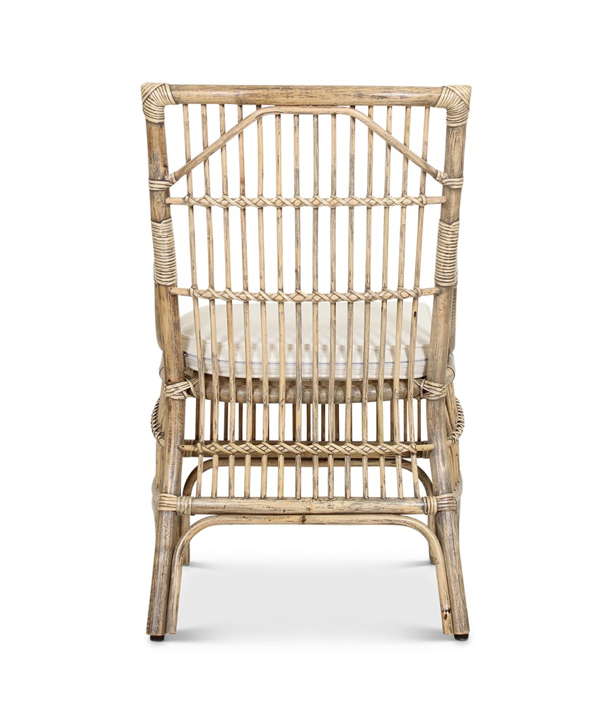 Winston II Rattan Side Chair - Antique Natural