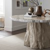 Camilla Fossil Clam Round Dining Table