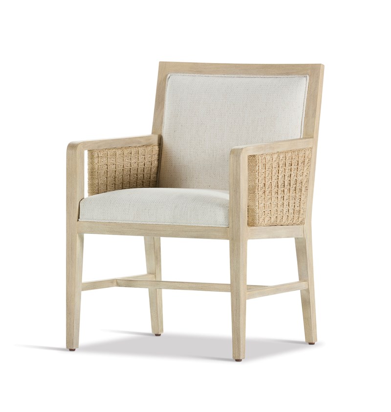 Fairwater Arm Chair : dining room : dining chairs : palecek | Robb & Stucky