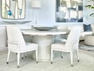 Carino Round Dining Table - Frost