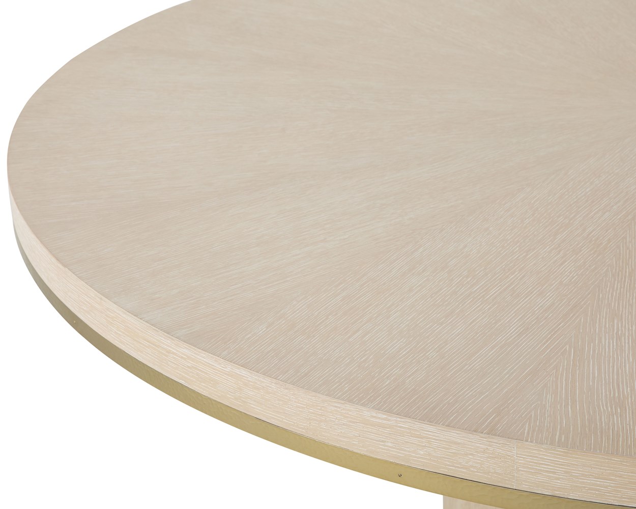 Carino Round Dining Table - Sand Cerused