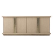 Carino Two Drawer Nightstand - Frost