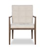 Carino Dining Arm Chair - Cocoa