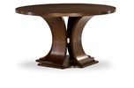 Sanford Round Dining Table - Brunette