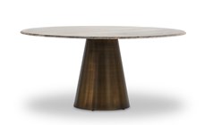 63" Round Malibu Dining Table