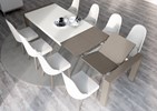 Aleal Sliding Extension Dining Table