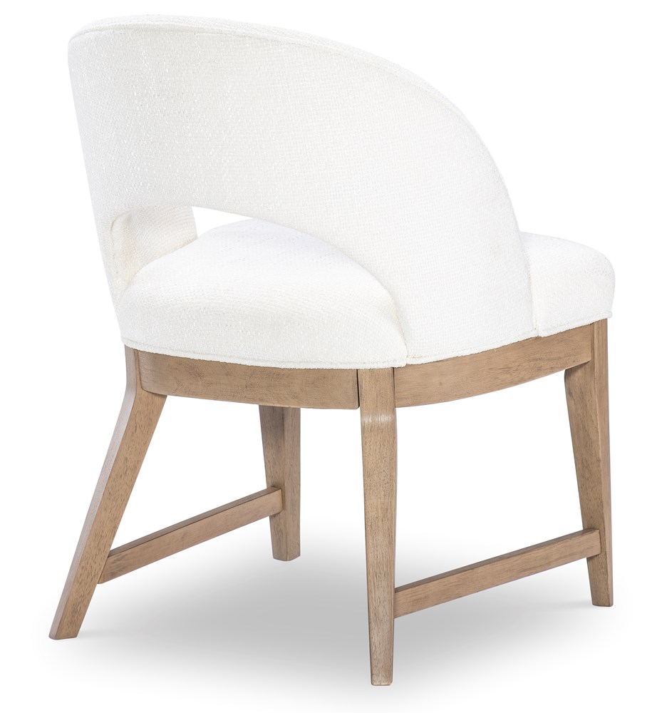 Melrose Upholstered Barrel Back Arm Chair