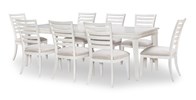 Egret Dining Table - Sand Dollar White