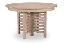 Egret Round Dining Table - Soft Sand