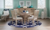 Egret Round Dining Table - Soft Sand