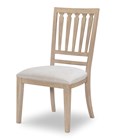 Egret Slat-Back Side Chair - Soft Sand