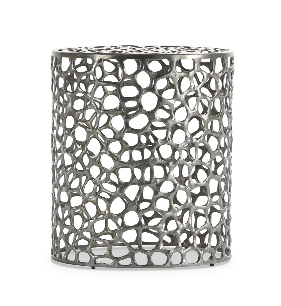 Coral Dining Table Base Only - Antique Nickel