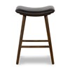 Union Counter Stool - Black Leather
