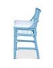 Winston II Rattan Counter Stool - Blue