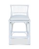 Winston II Rattan Counter Stool - White