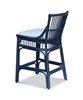 Winston II Rattan Counter Stool - Navy