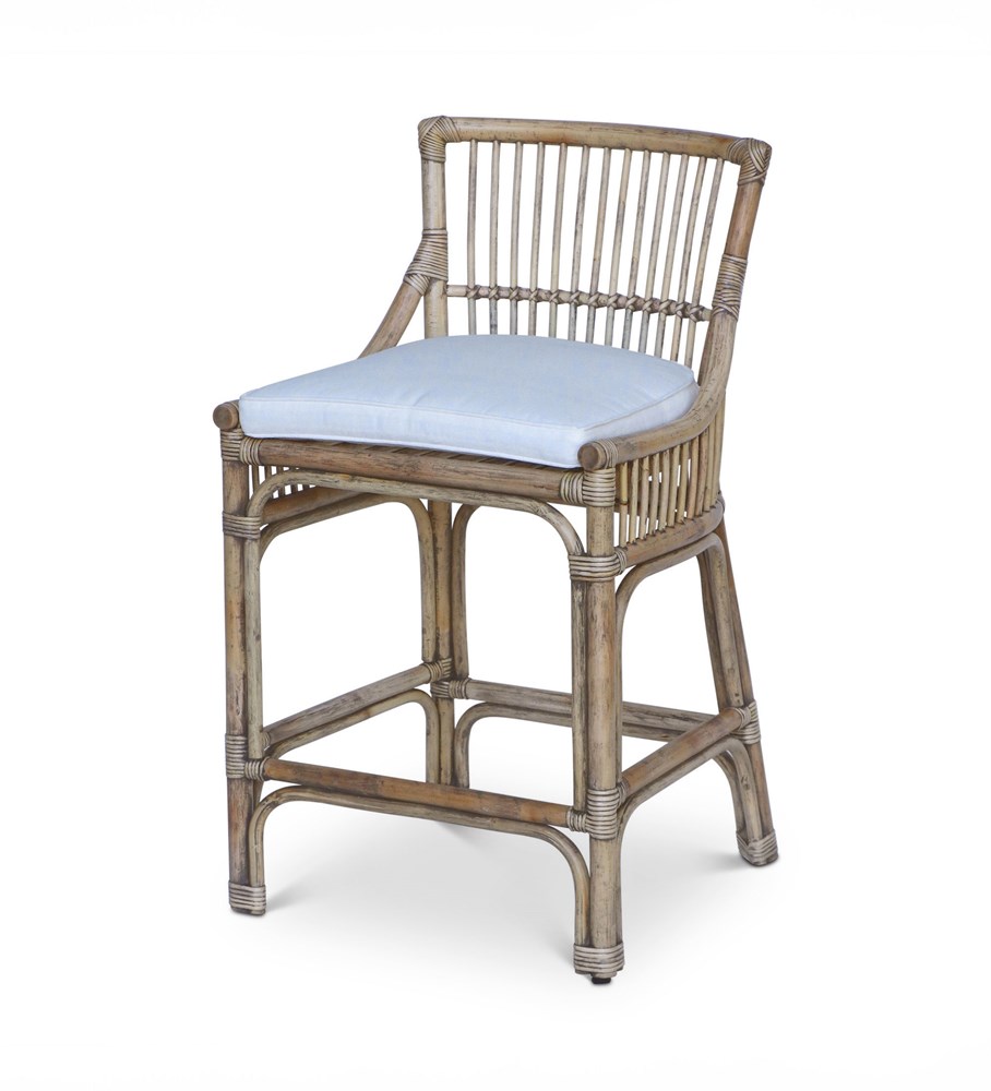 Winstron II Rattan Counter Stool - Antique Natural