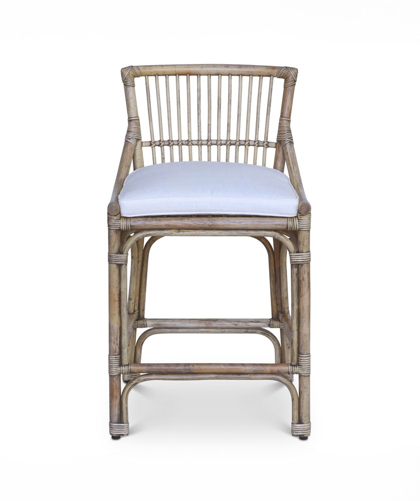 Winstron II Rattan Counter Stool - Antique Natural