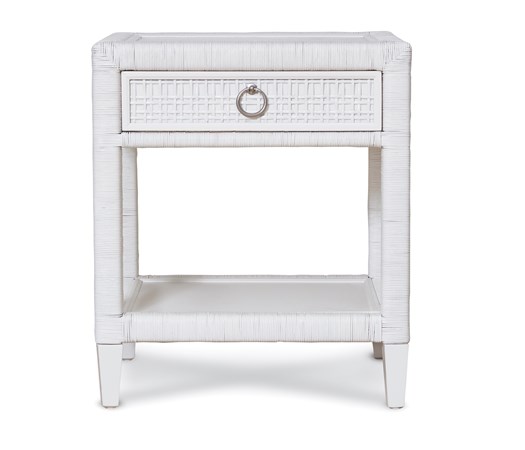 Coral Bay Nightstand in Frost